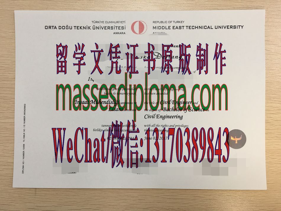 一比一原版土耳其中东技术大学文凭 一比一原版土耳其中东技术大学文凭
