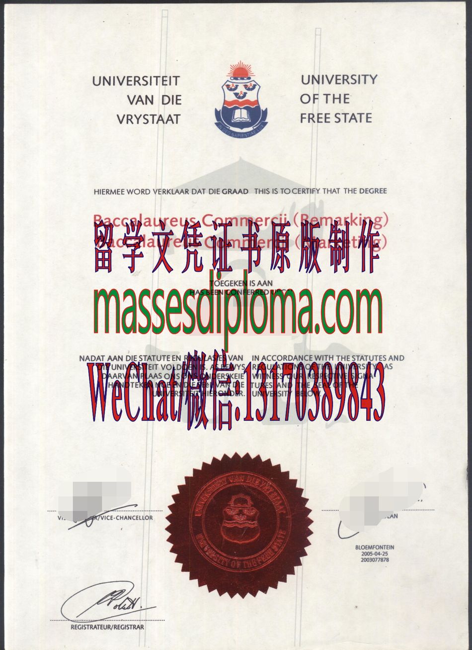 一比一原版奥兰治自由洲大学文凭 一比一原版奥兰治自由洲大学文凭