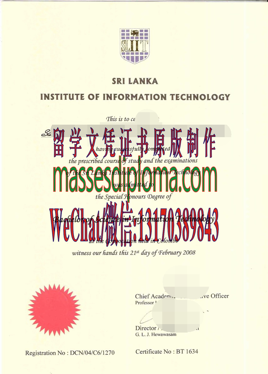 一比一原版斯里兰卡信息技术学院文凭 一比一原版斯里兰卡信息技术学院文凭