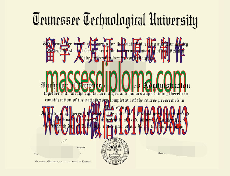 仿制田纳西科技大学文凭 仿制田纳西科技大学文凭