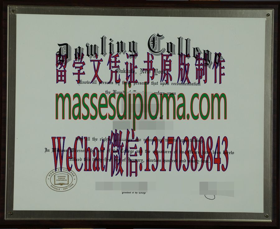 仿制道林大学文凭 仿制道林大学文凭