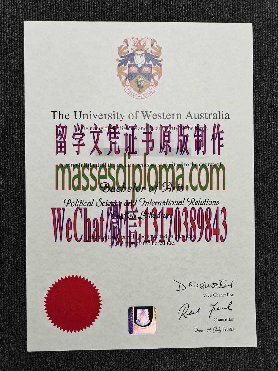 原版西澳大学毕业证 原版西澳大学毕业证