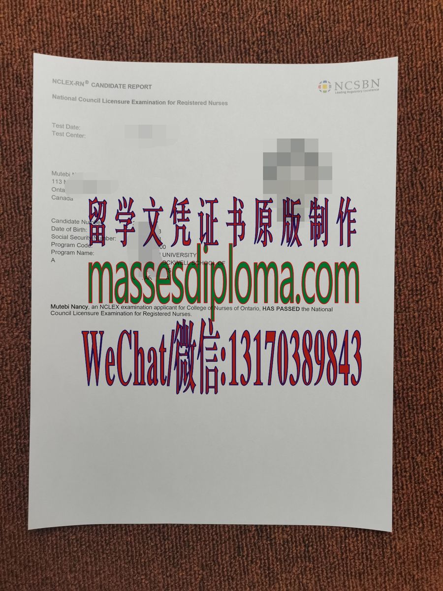 定制购买加拿大注册护士执照 定制购买加拿大注册护士执照