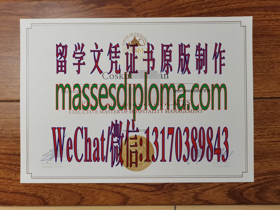 瑞士酒店管理学院文凭仿制 瑞士酒店管理学院文凭仿制