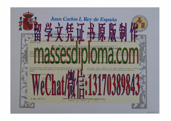 瓦伦西亚大学文凭怎么办理 瓦伦西亚大学文凭怎么办理